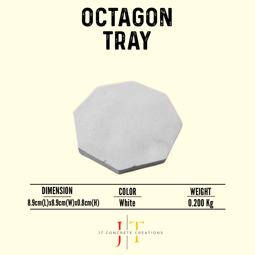 OCTAGON FLAT TRAY