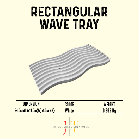 RECTANGULAR WAVE TRAY